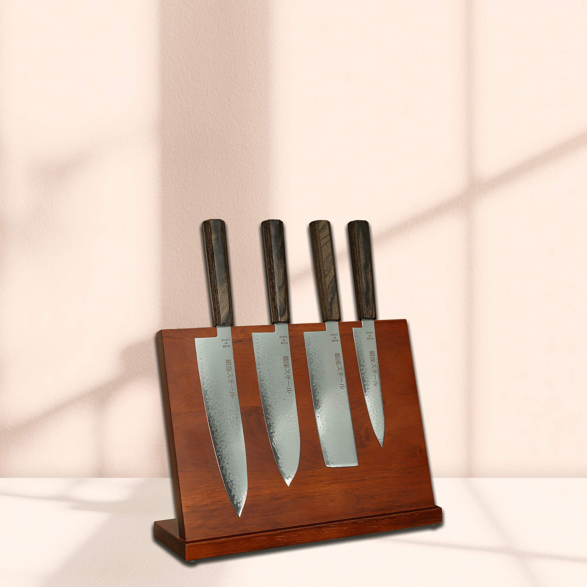 Seiryū (青龍) Five | 5-Piece Knife Set with Block