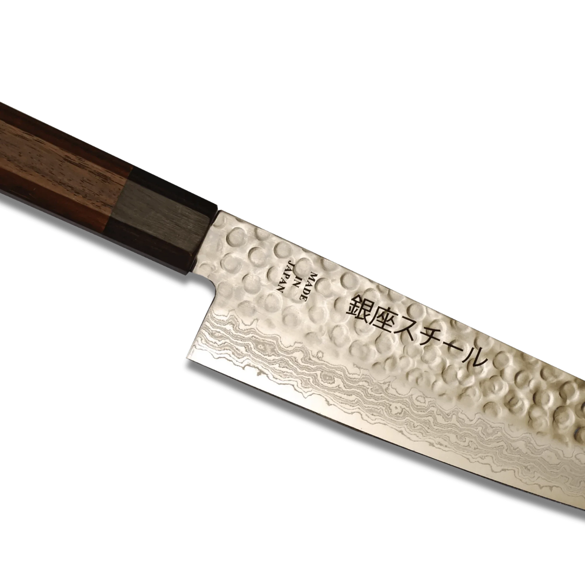 Ginza Steel Takayama 180 - Santoku Knife 180mm Blade | Japan