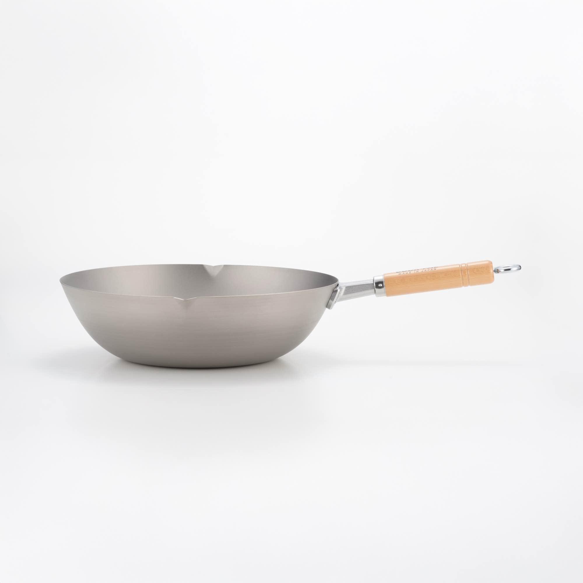 Yoshikawa Cook-Pal Titanium Wok 36cm | Japanese Titanium Cookware