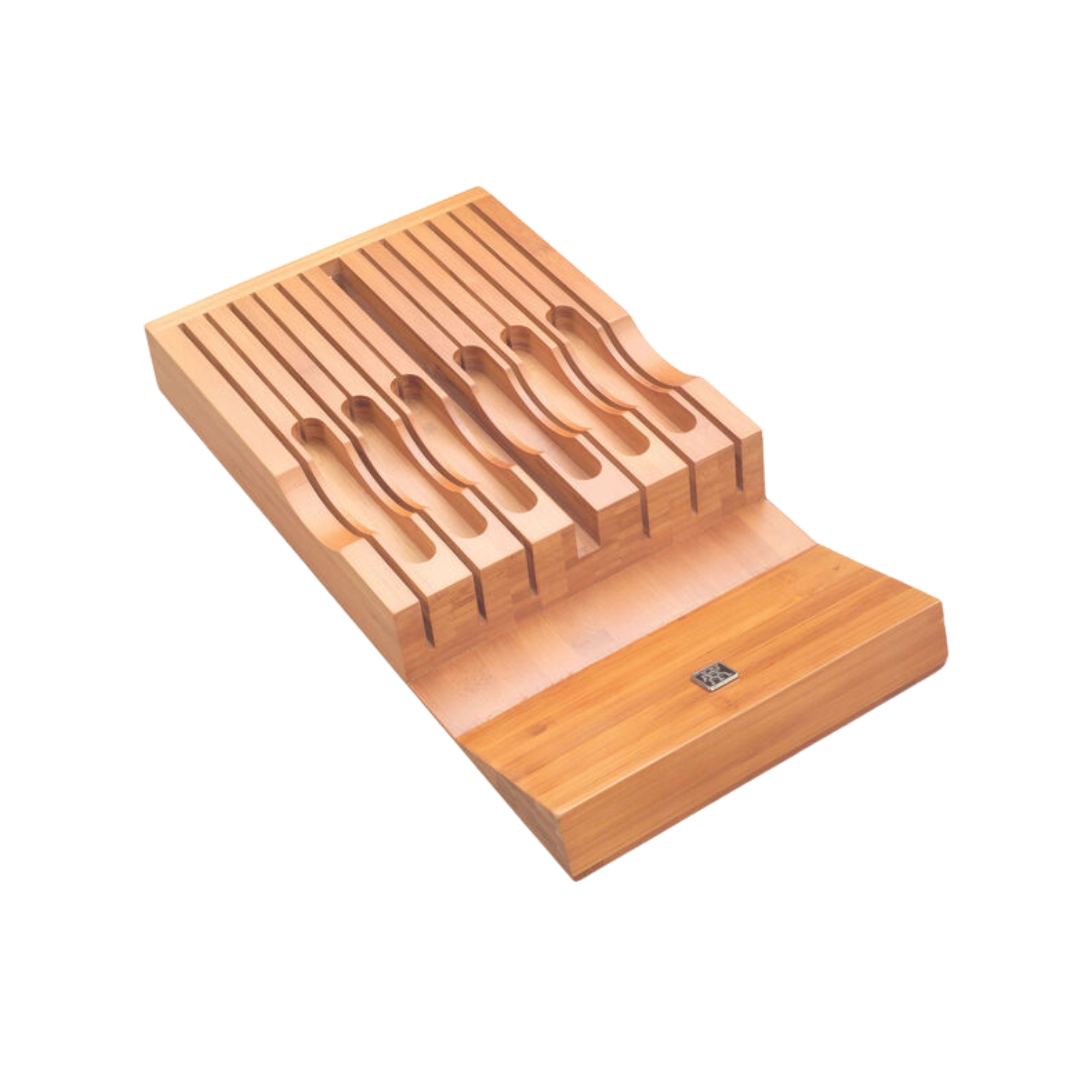 ZWILLING Bamboo Knife Storage Tray – In-Drawer Organizer for 13 Knives