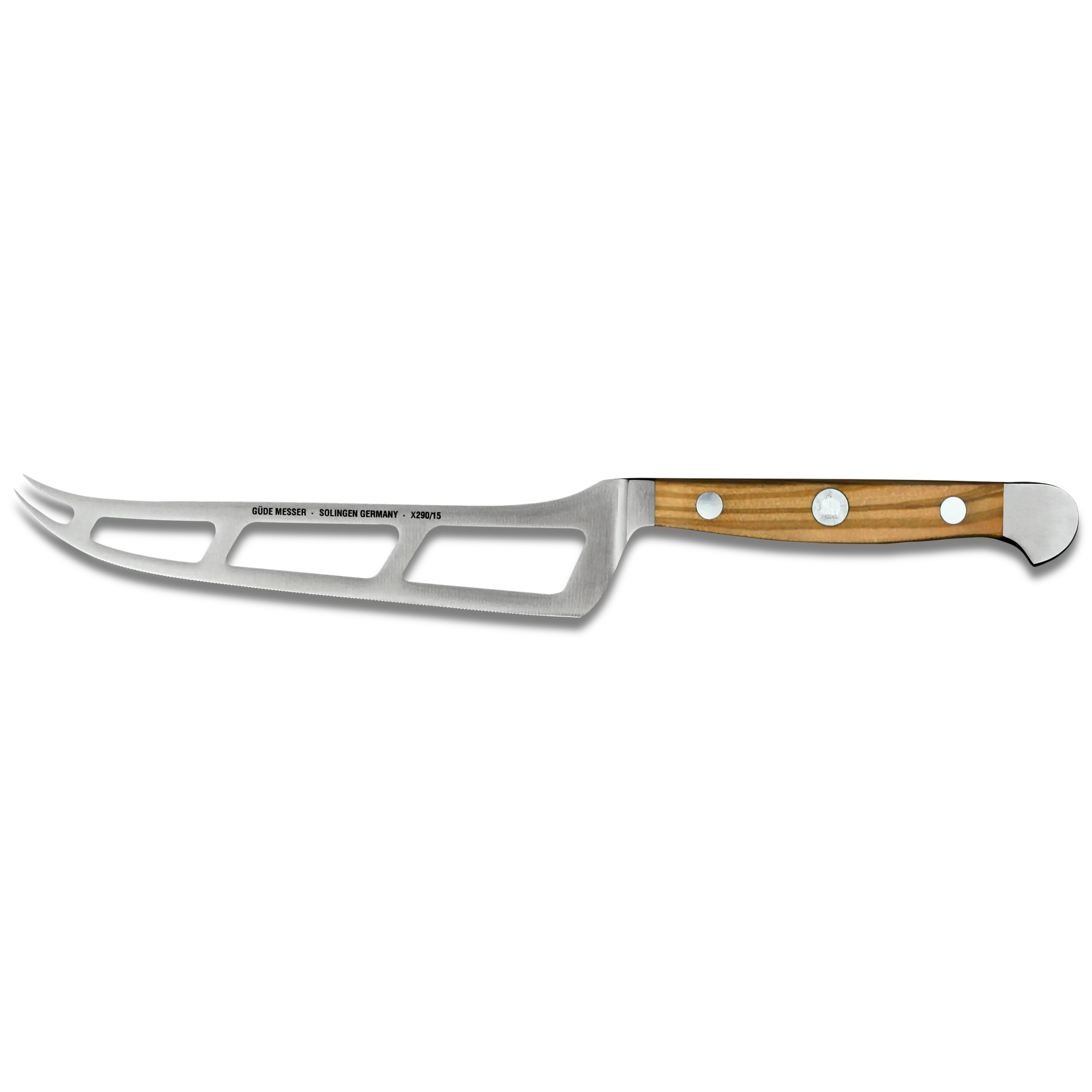 ALPHA OLIVE | Cheese Knife 6 " | Olive wood handle