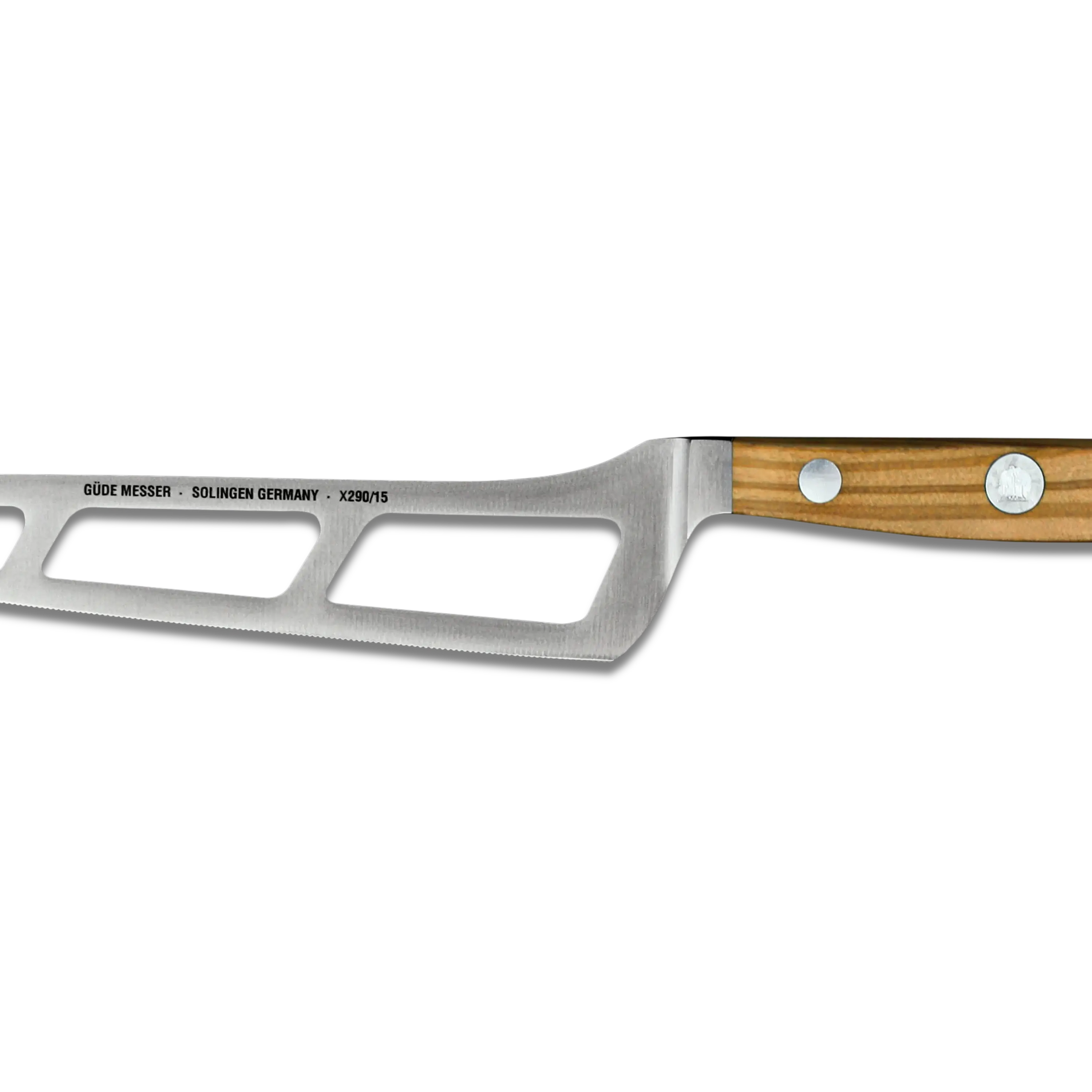 ALPHA OLIVE | Cheese Knife 6 " | Olive wood handle