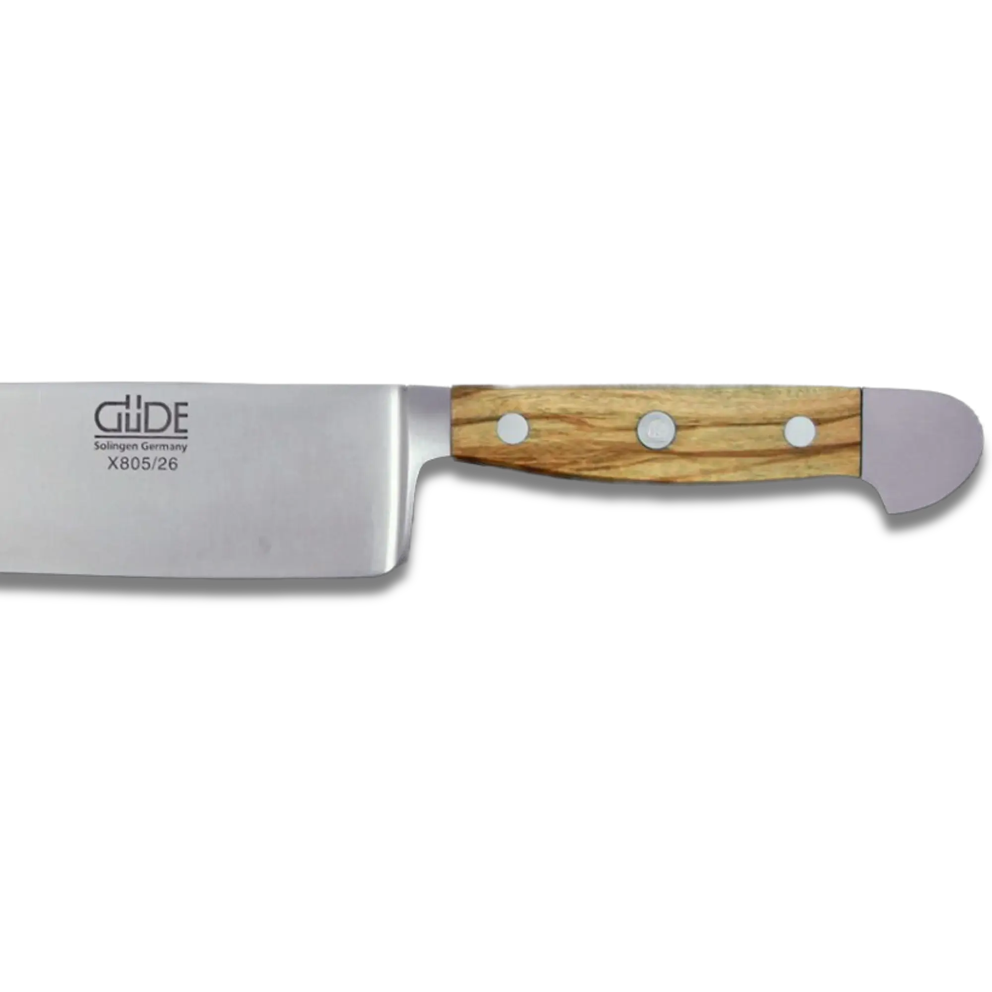 OLIVE ALPHA | Couteau de chef - 10" | Acier forgé avec manche en bois d'olivier