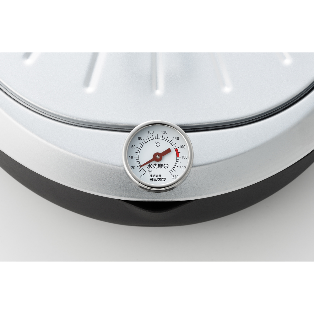 Yoshikawa GOGI Tempura Pot 24cm – Stainless Steel Drip Lid