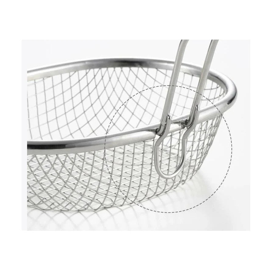 Yoshikawa Stainless Steel Deep Fry Strainer – Made in Japan