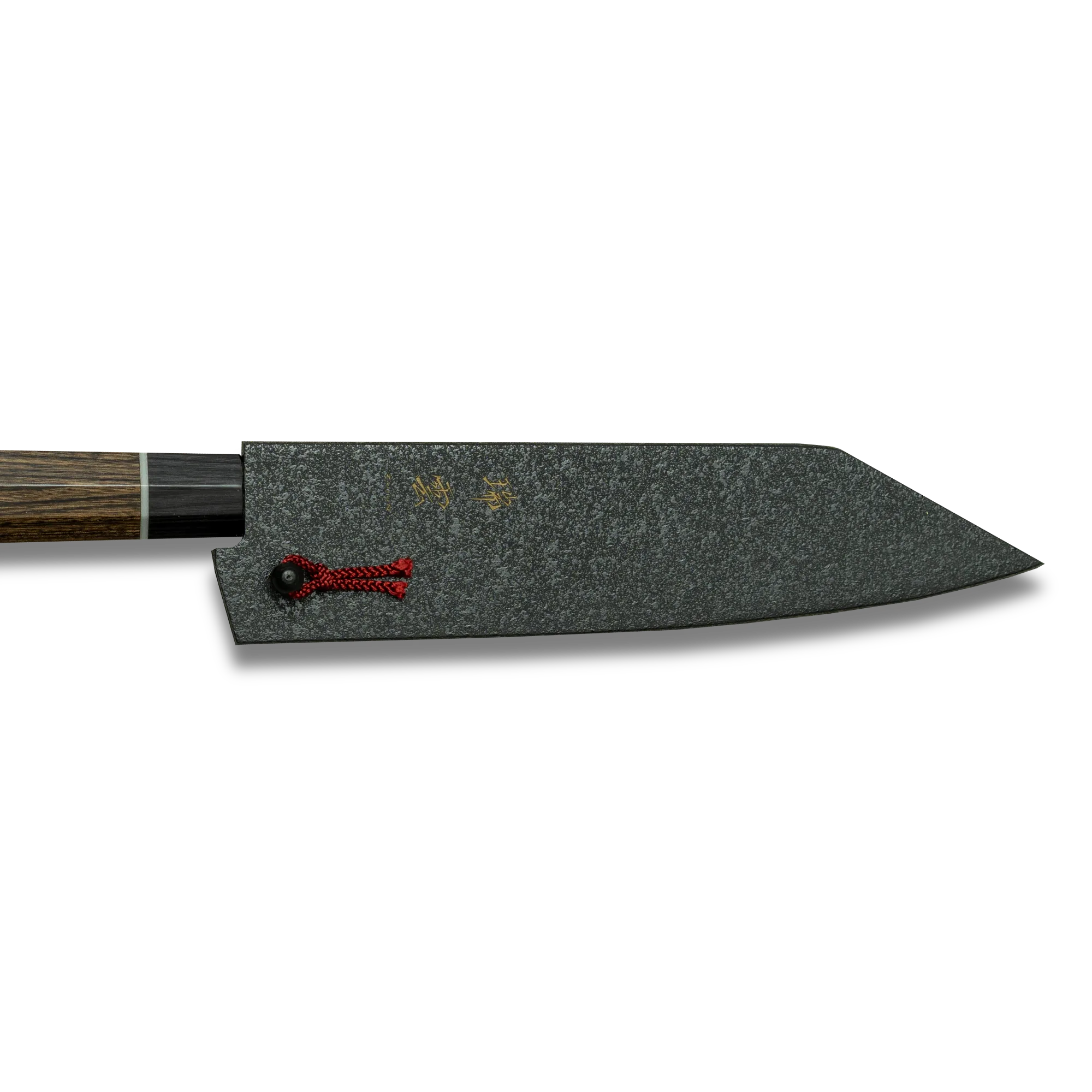 ZUIUN Sheath for 180mm Kiritsuke Santoku Knife close view with sheath