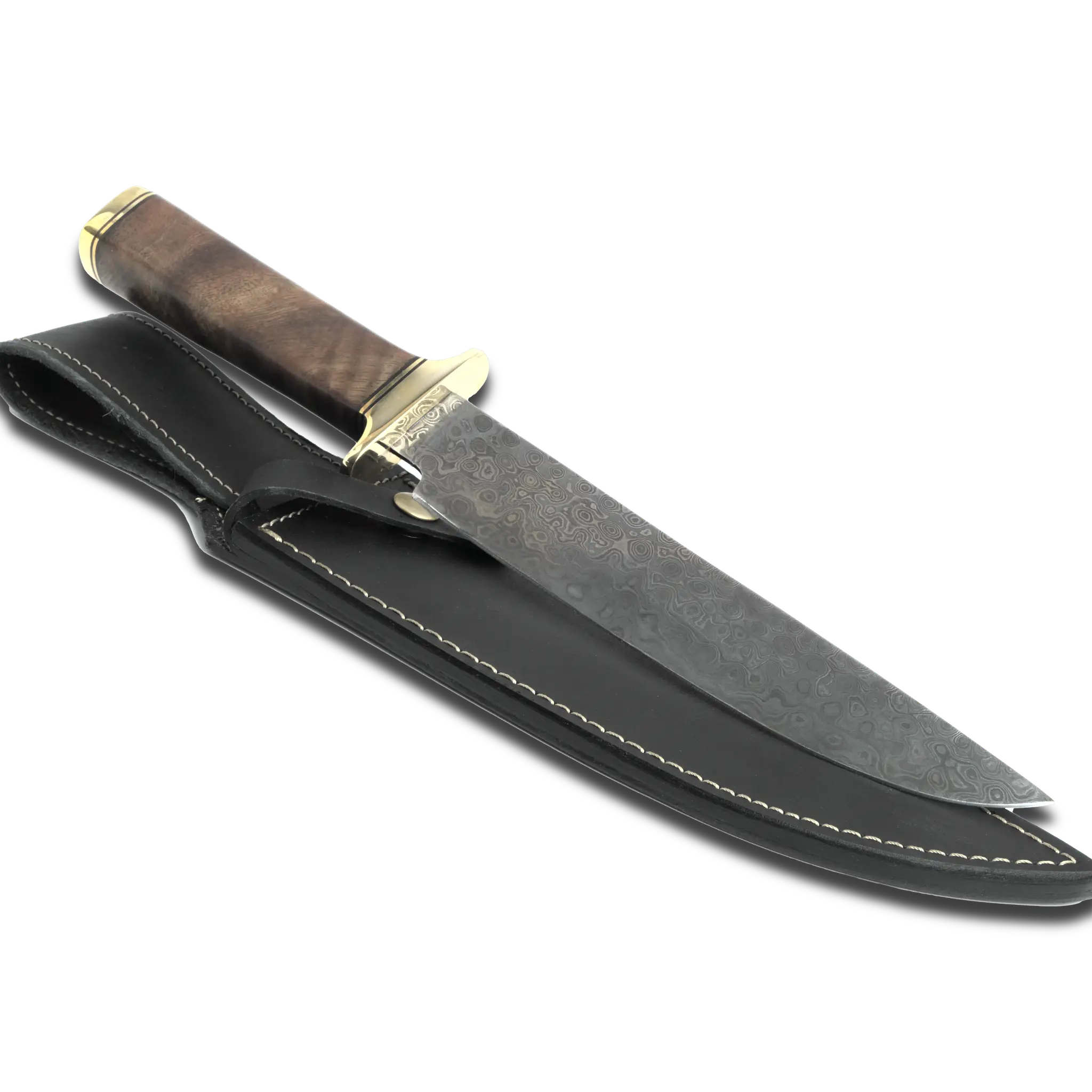 Couteau Bowie Haruto-III 14" avec étui en cuir d'origine