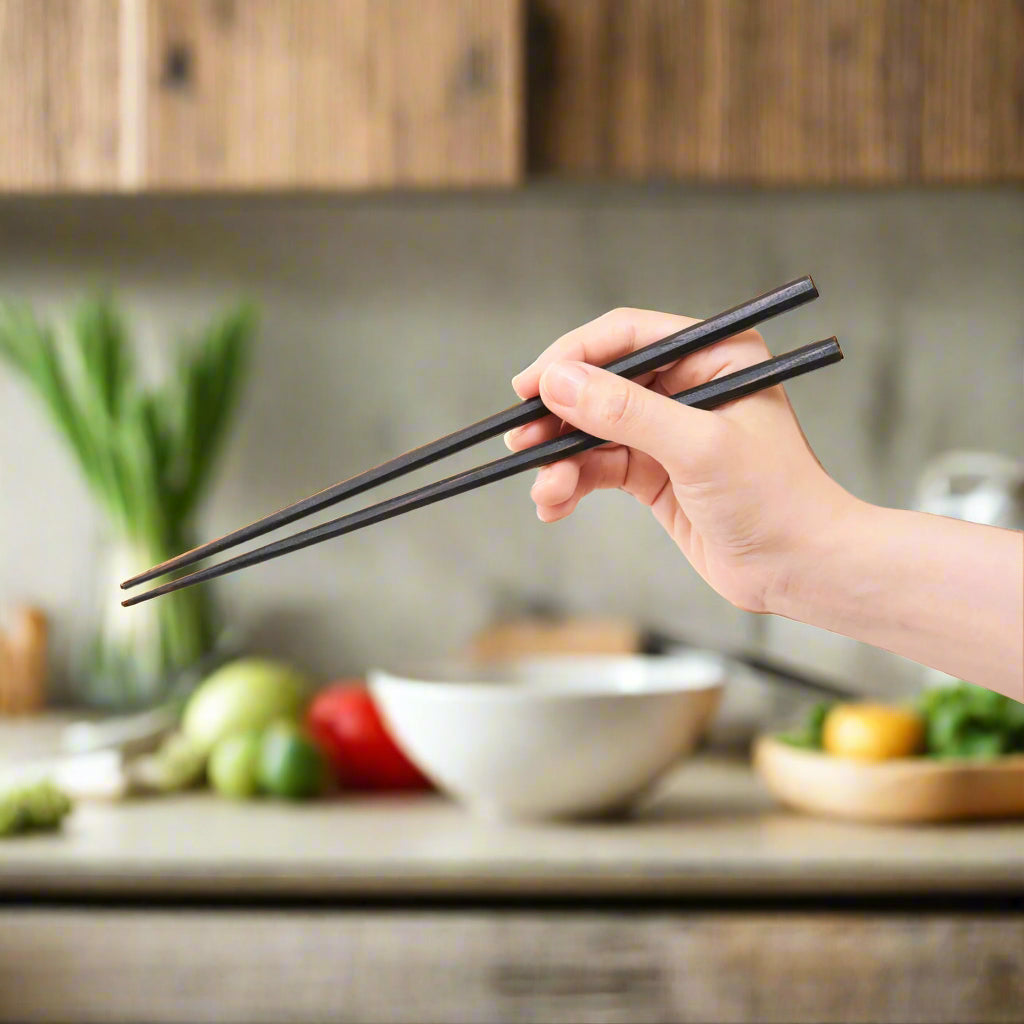Hashi-Coo Japanese Chopsticks - Eco-Friendly & Sustainable with PEFC-Certified Wood