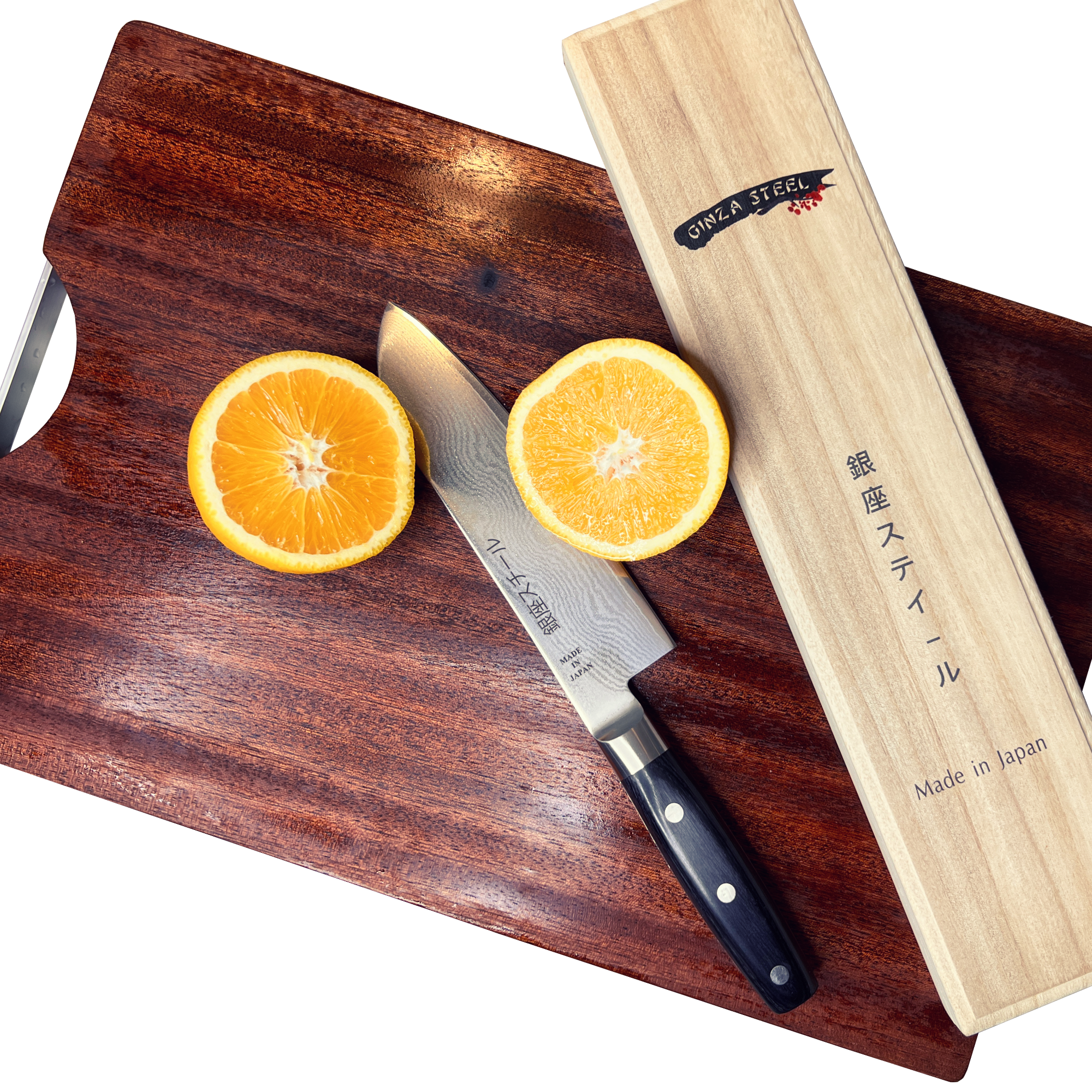 Ginza Steel KC Series Professional Cutting Board Bundle