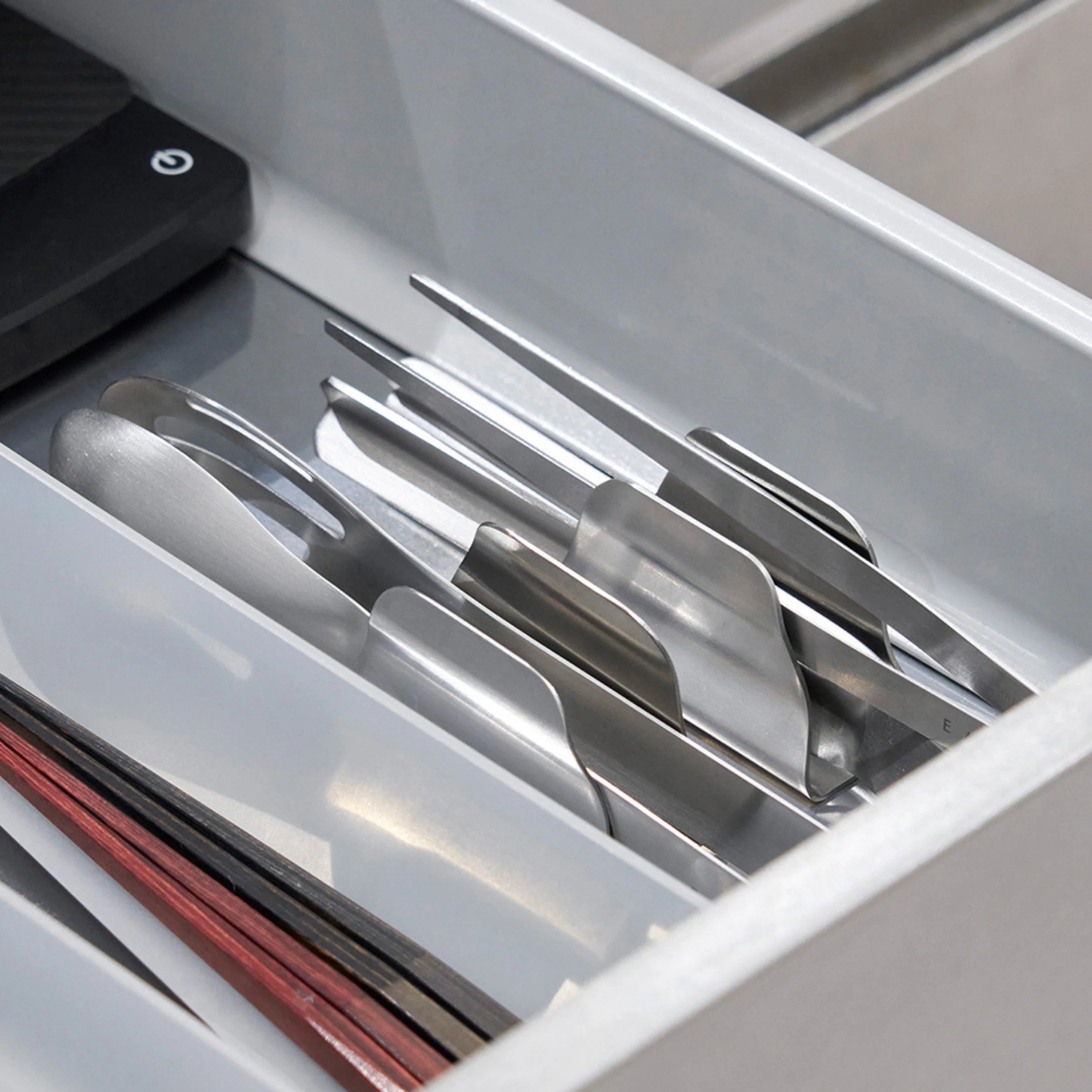 Yoshikawa EAtoCO Tomelu Tong Holder Stainless Steel | Japan
