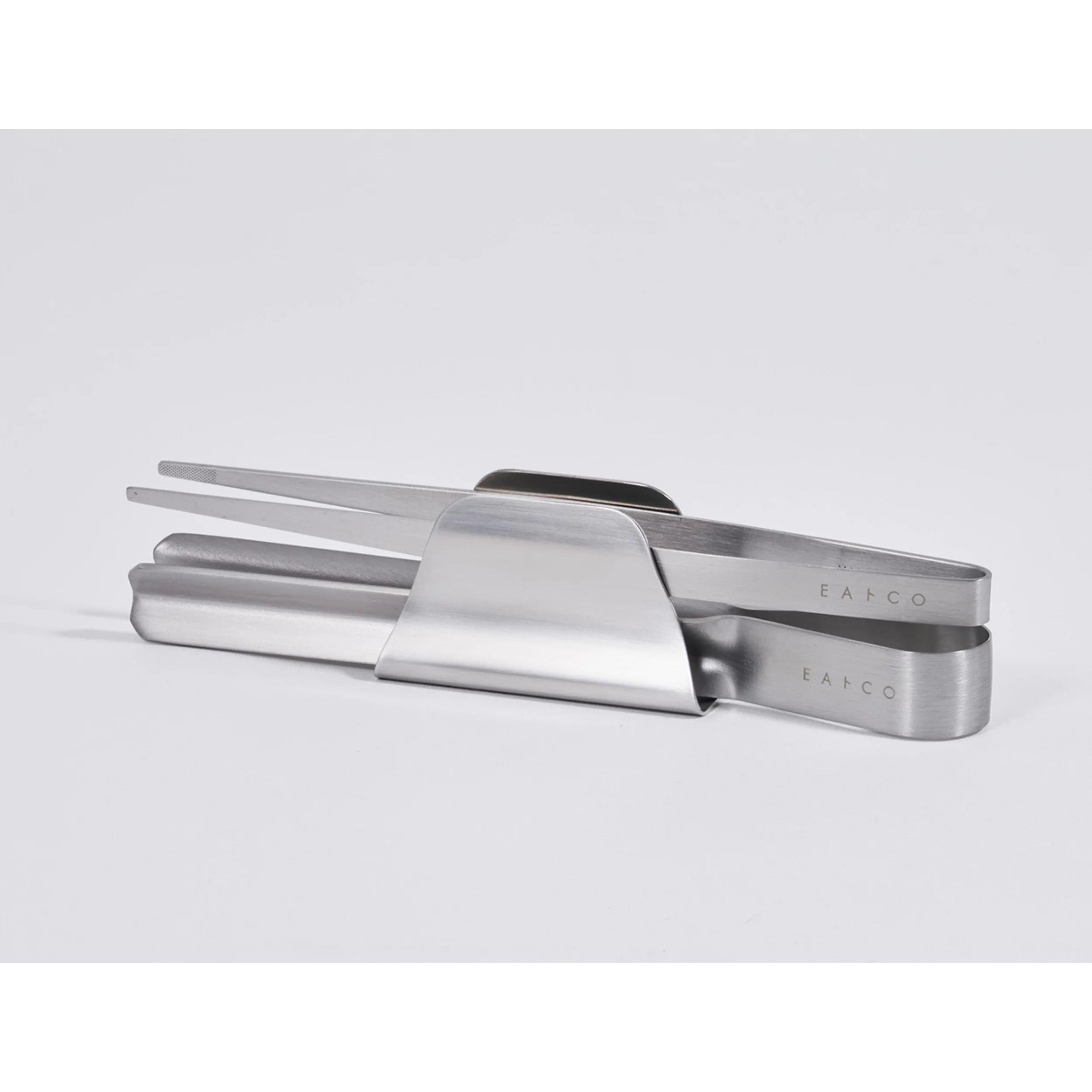 Yoshikawa EAtoCO Tomelu Tong Holder Stainless Steel | Japan