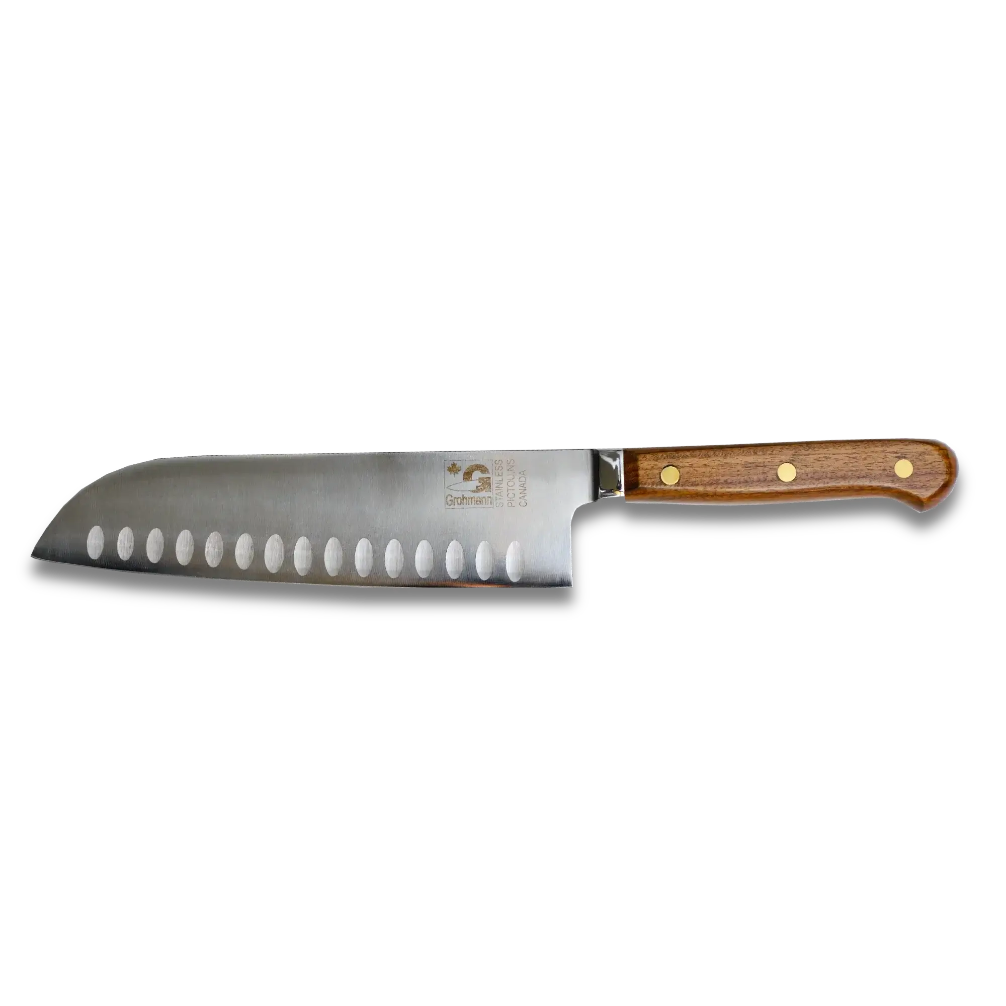 Grohmann Forged Heavy- Santoku Knive 7" Forged Steel - #209FG-7