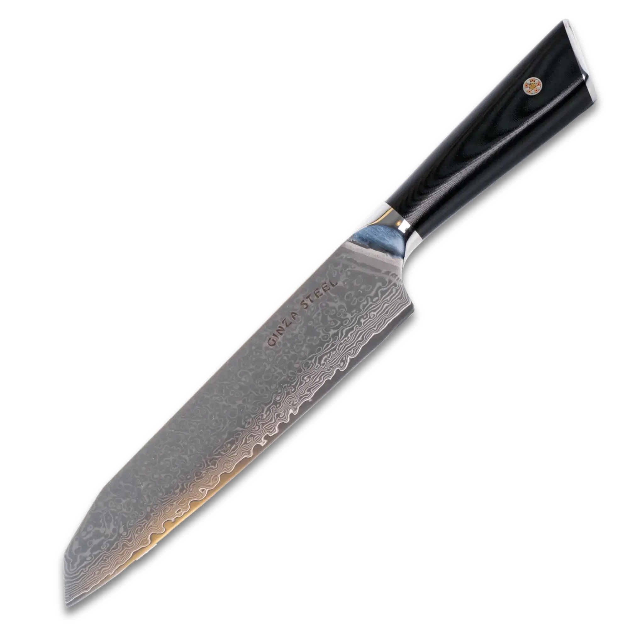 Hagakure 20 - Japanese Santoku Knife 8" - VG10 Damascus Steel