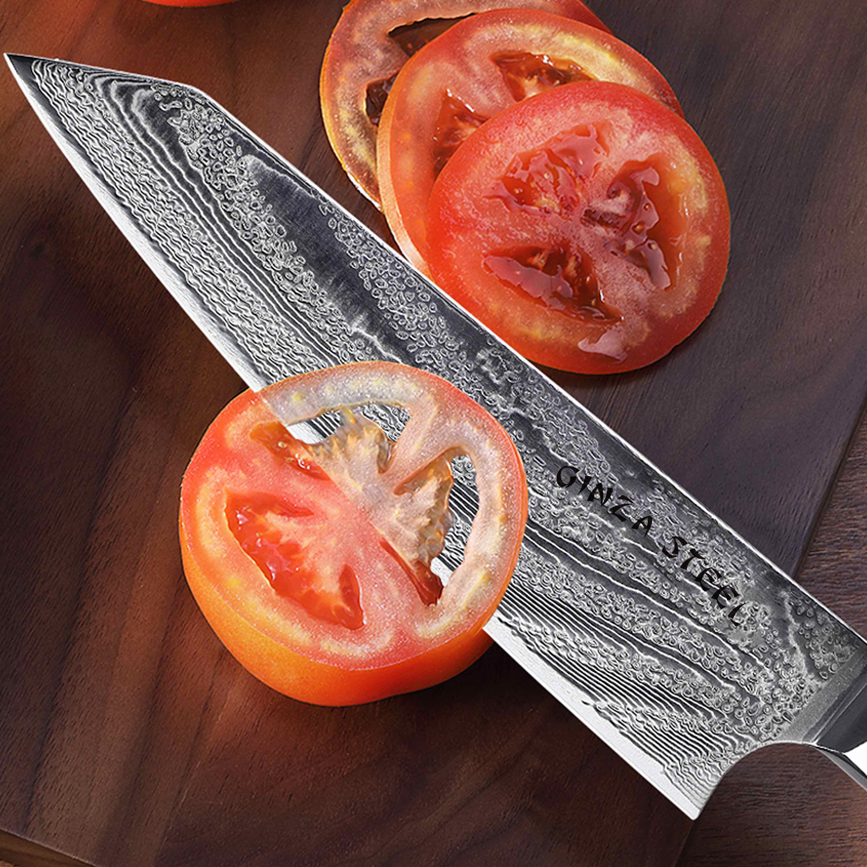 KATANA 20 Chef Knife 8" Damascus VG10 Steel 67 layer / G10 Handle