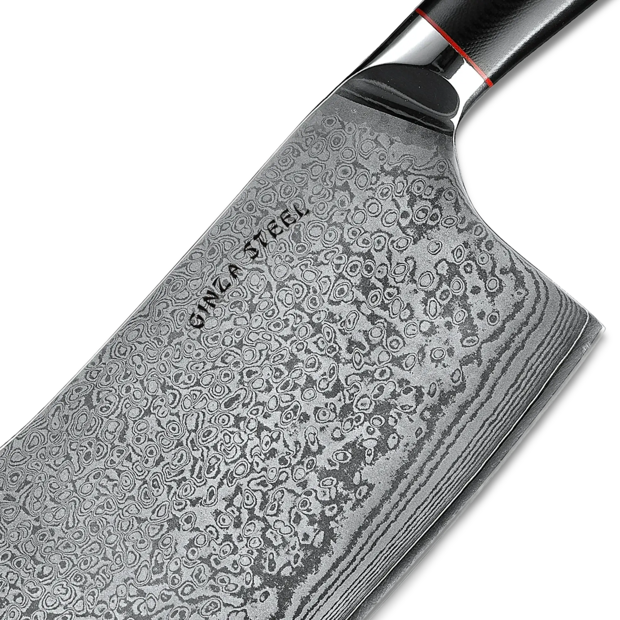 HAGAKURE Y | Chopping Knife 7" Damascus AUS 10 Steel