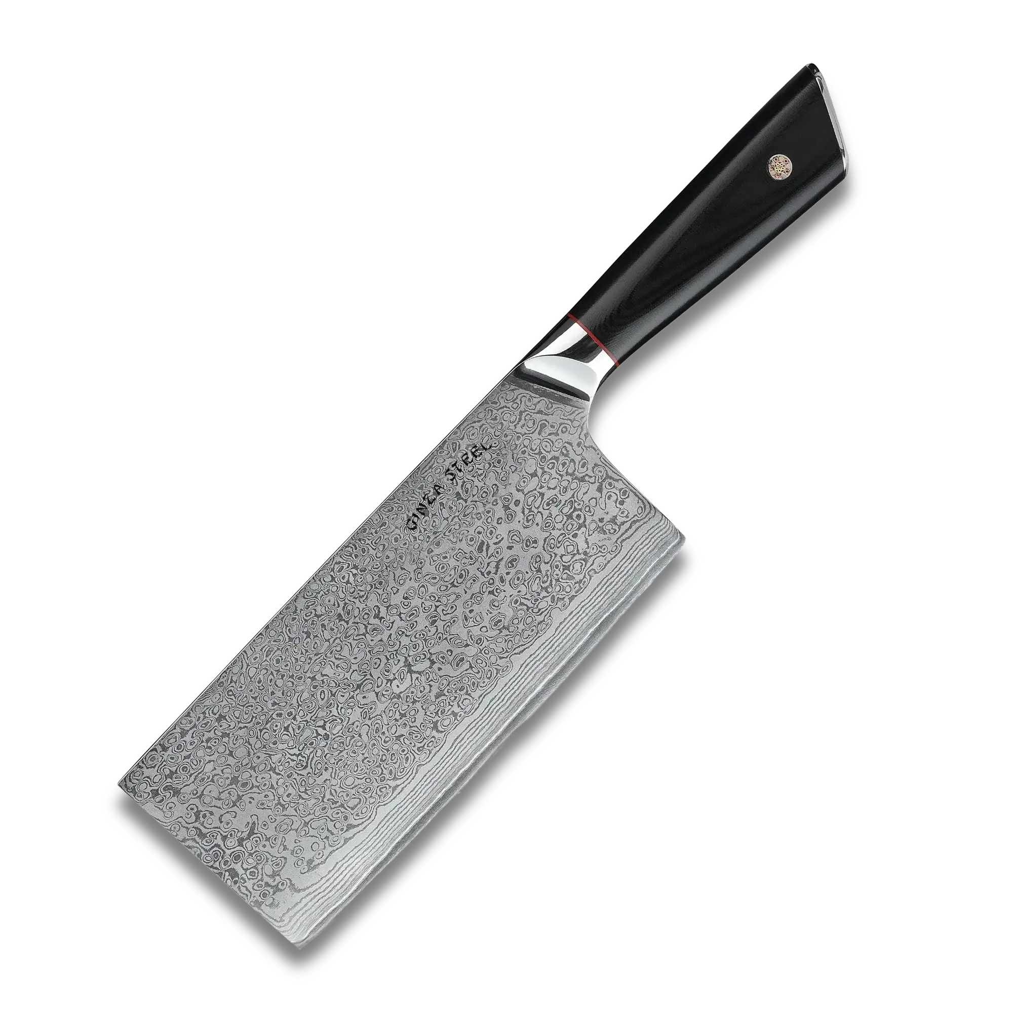 HAGAKURE X | Cleaver Knife 7" Damascus VG10 Steel
