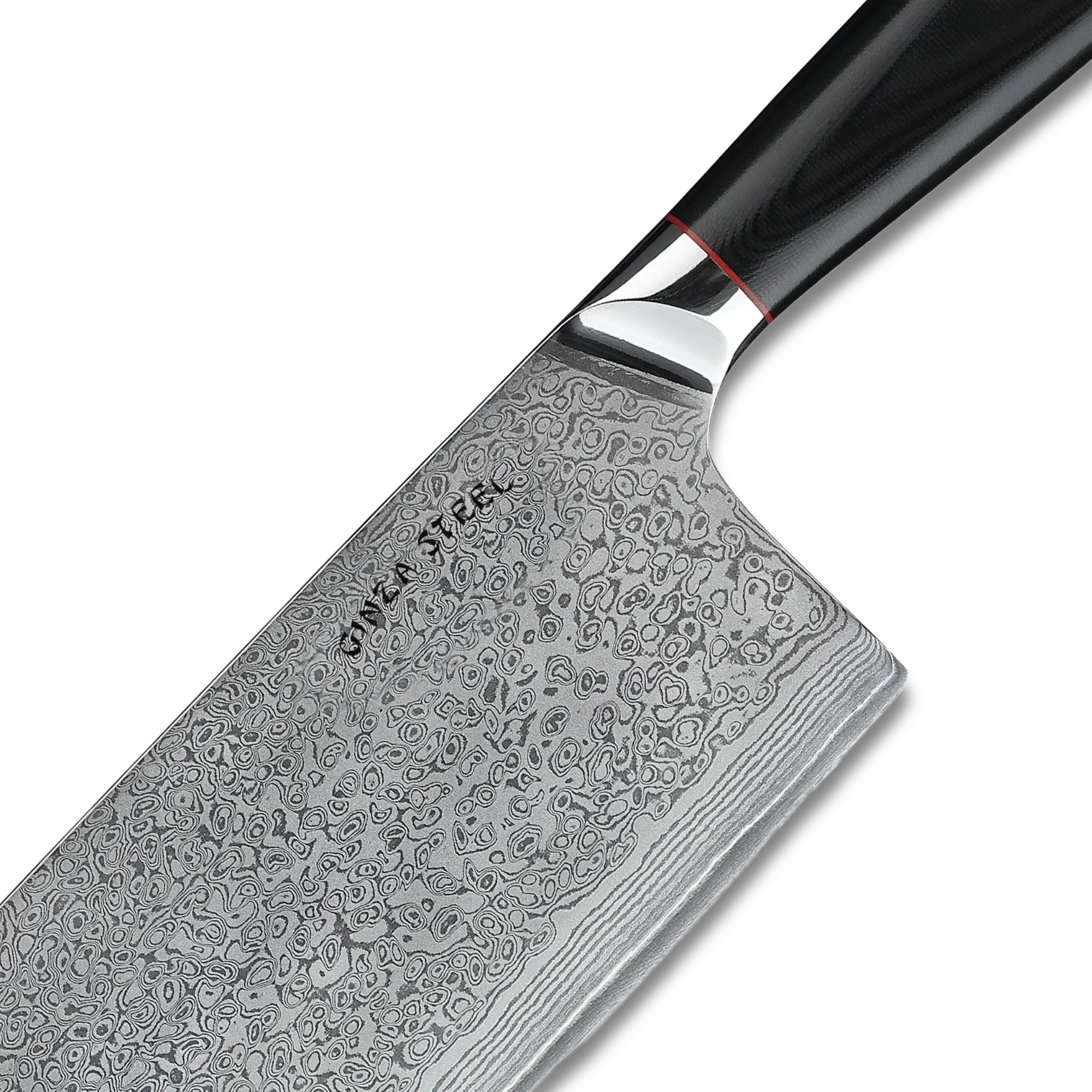 HAGAKURE X | Cleaver Knife 7" Damascus AUS 10 Steel