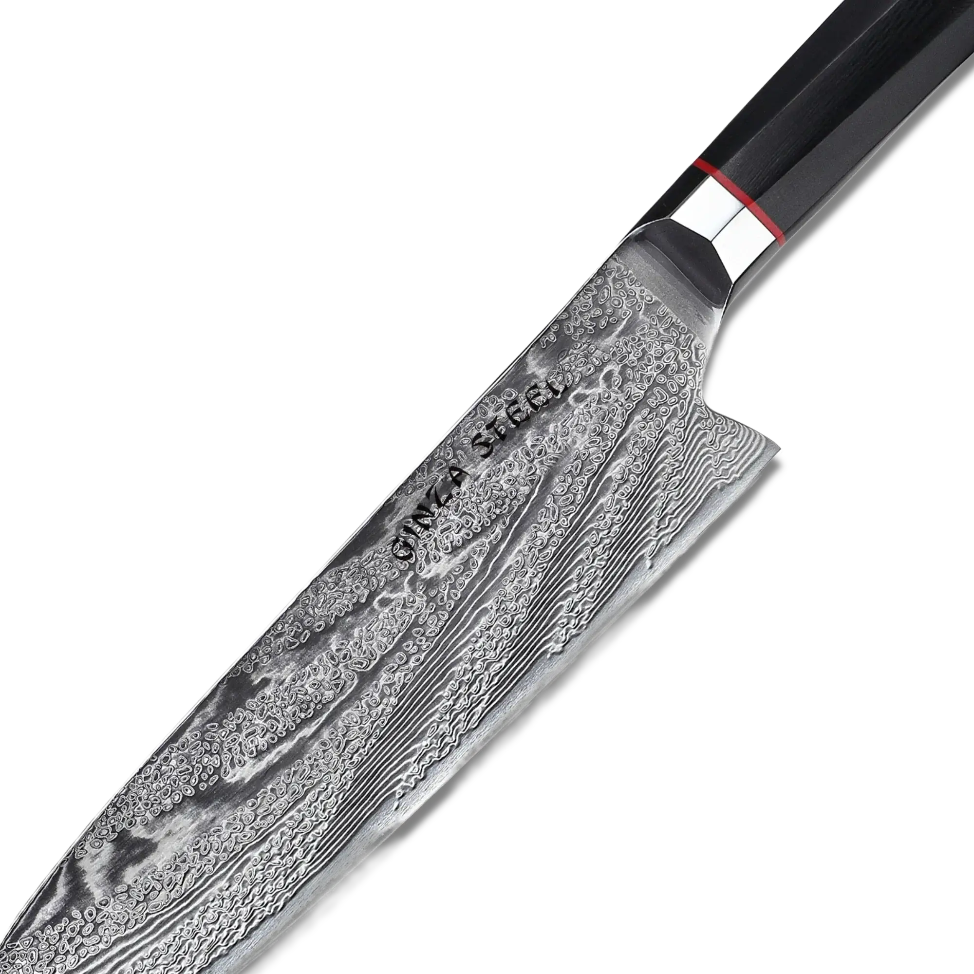 KATANA 18 | Japanese Style Santoku Knife 7" Damascus VG10 Steel 67 layer