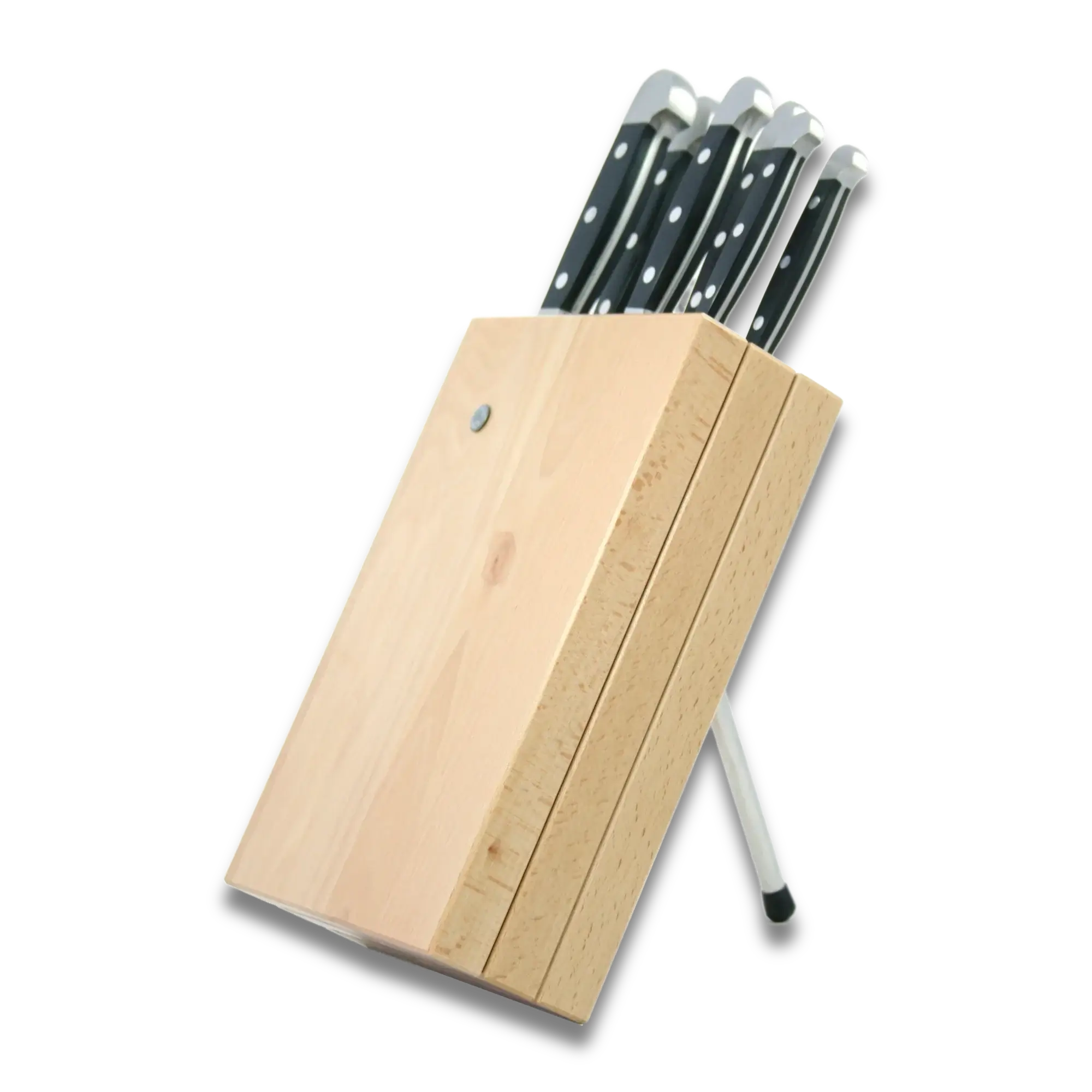 Knife Block Milly Beech Wood - (Knife not included)
